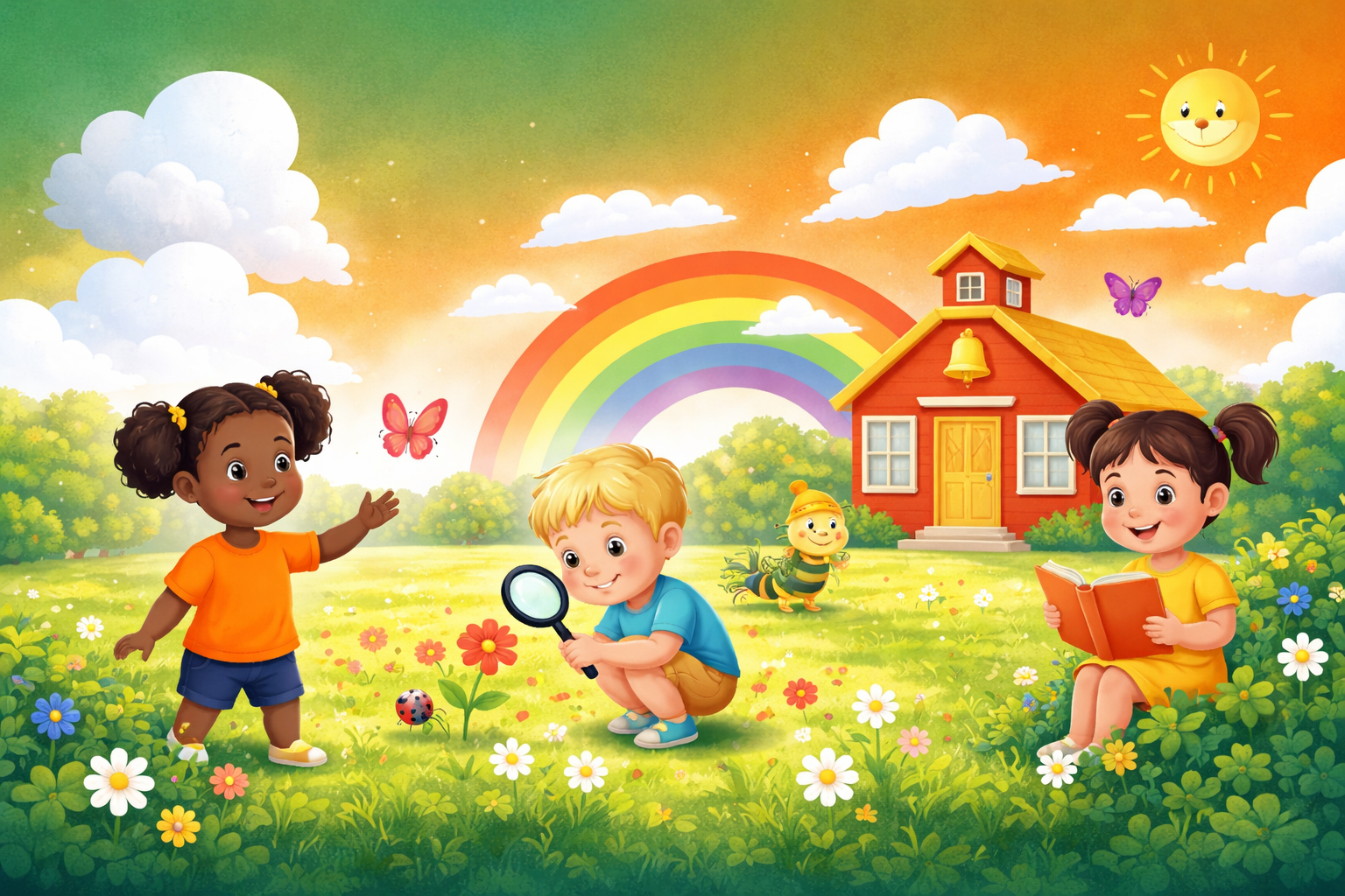 Caterpillar Clubhouse Banner